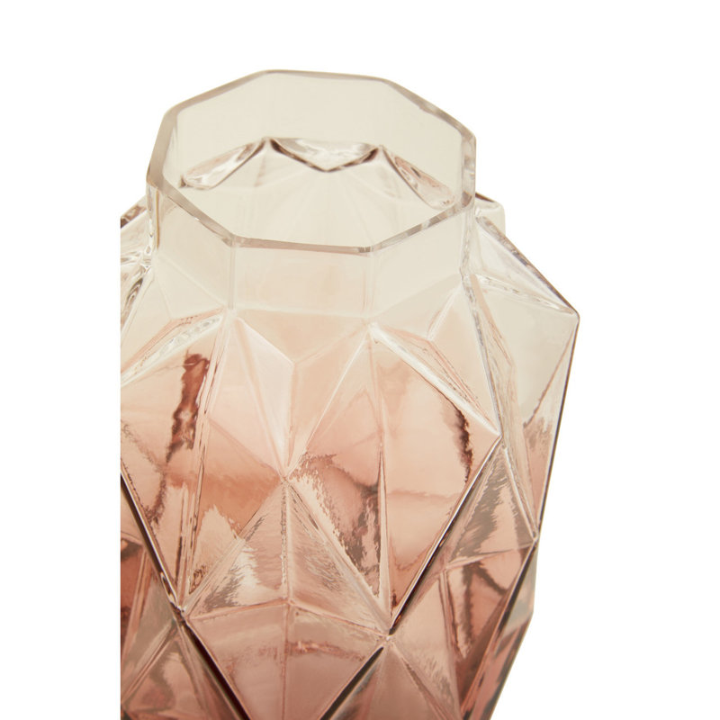 Avdyl Glass Table Vase, 23cm H x 15cm W x 15cm D