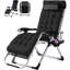 Zero Gravity Chair Recliner Lounge Chair with Removable Cushion & Cup Holder Portable Folding Recliner-1841276323