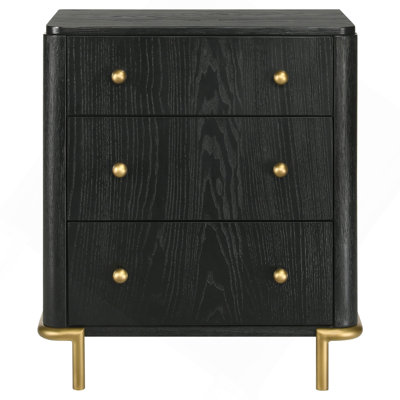 Table de chevet 3 tiroirs Anser