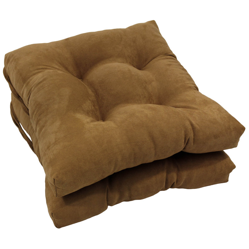 Outdoor 3.5'' Seat Cushion, Saddle Brown