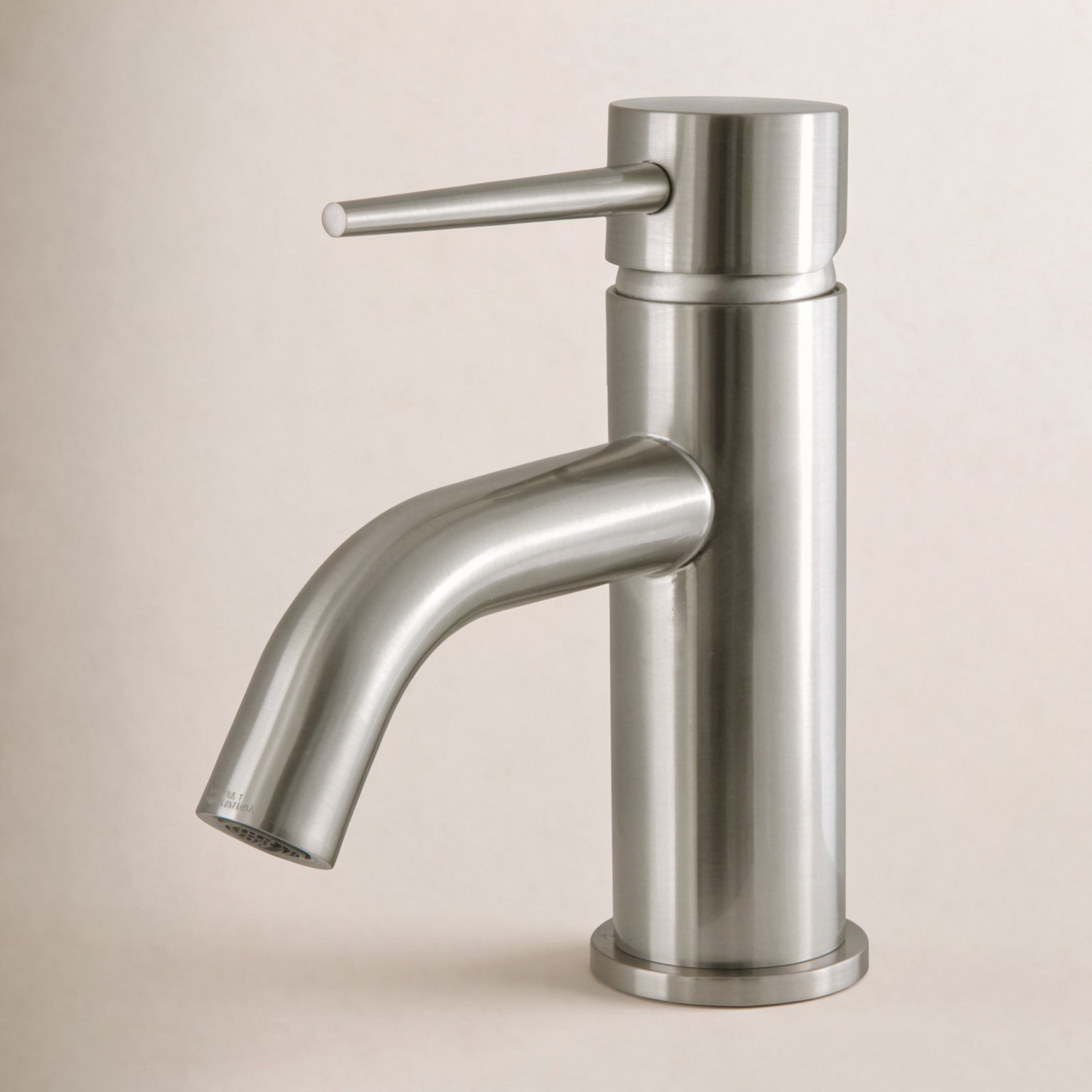 New York Single-Handle Faucet with Drain, Brushed Nickel