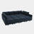 Kandle Upholstered Velvet Modular Sectional-1772855398