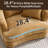 40" Chenille Upholstered Sofa Chair With Solid Wood Legs-1279582315