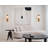 Transitional 1 Light Gold Wall Sconce