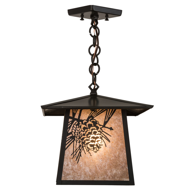 1 - Light Pendant, 19.5" H x 17" W x 12" D
