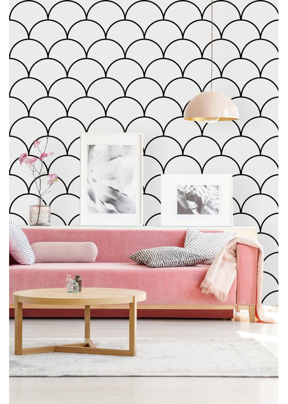 Rouleau de papier peint pelez et collez 10 po x 25 po Wunder