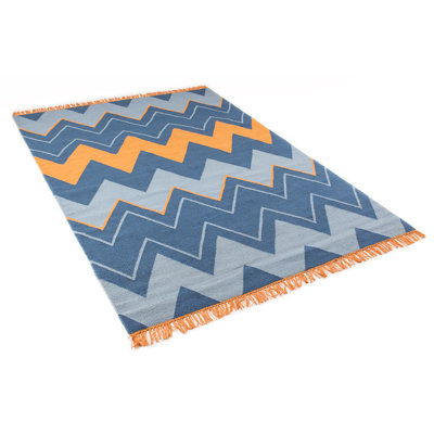 Tulane Chevron Hand Woven Area Rug