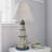 Nantucket Lighthouse Table Lamp - Antique White