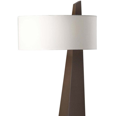 Obelisk 63" Linen Floor Lamp