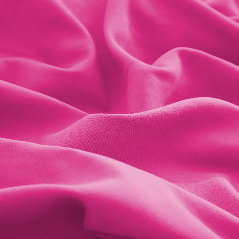 Super Soft Extra Deep Microfiber Brushed Fitted Sheet, Single (3'), Pink