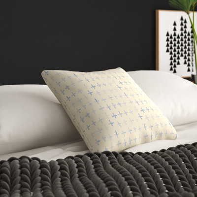  Batik Cross 18" Square Pillow Cover