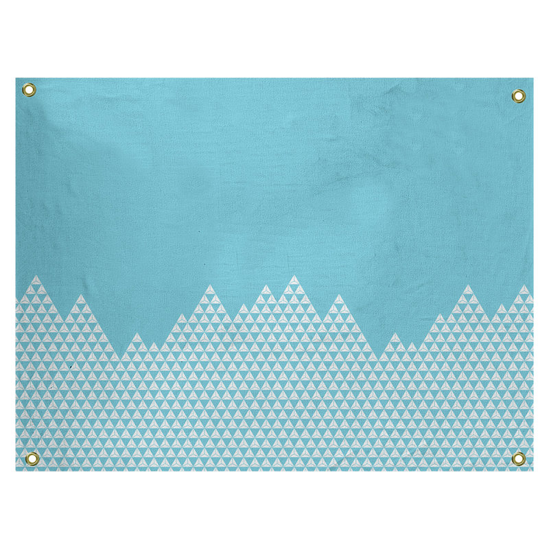 Tapisserie «Avicia Mountain» par Katelyn Elizabeth, H 27,5 po x l 37,5 po, Intérieur / extérieur
