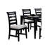 Chaises de salle à manger 2 pièces Modern