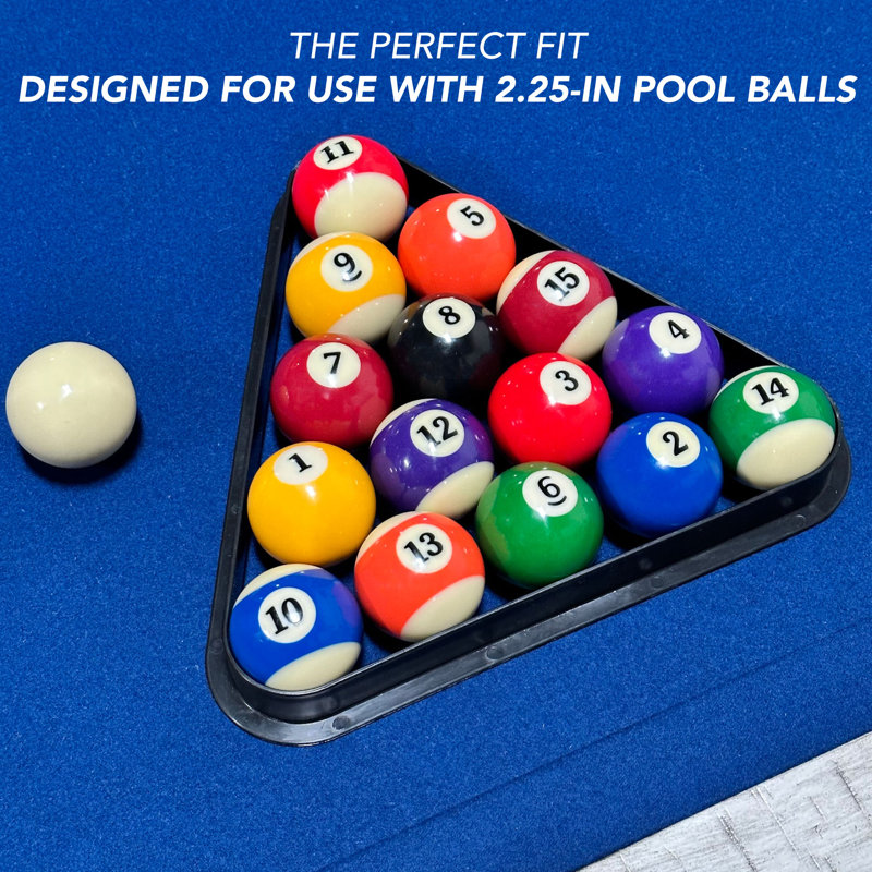 Pool Table Billiard Ball Triangle Rack