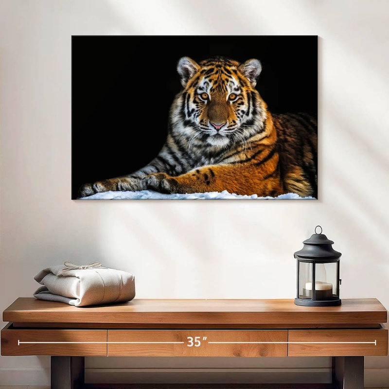 Tigre instantané, H 20 po x l 30 po