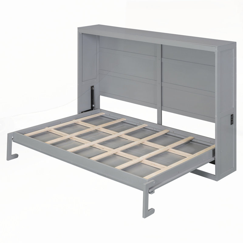 Armoire murale avec prises Murphy, Complète, Gris