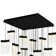 Braxten 33 - Light Dimmable LED Square Chandelier