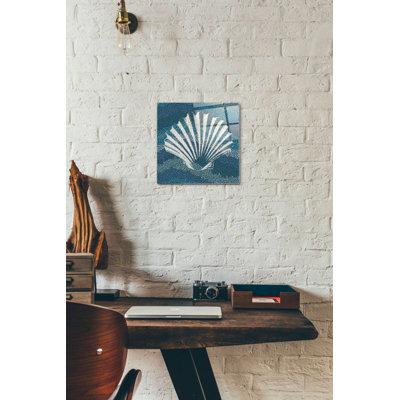 «Sea Glass I» par Wild Apple Portfolio, art mural en verre acrylique