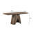 Wood Dining Table with Pedestal Base-1716364119