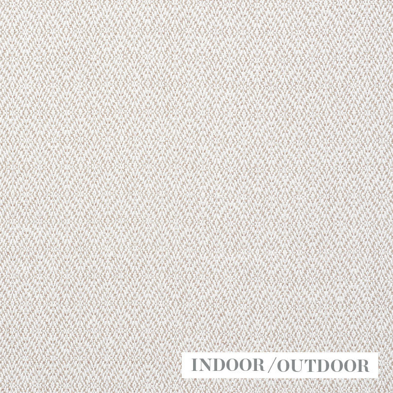 Tissu intérieur / extérieur tissé à losanges, Naturel