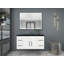 Ensemble de meuble-lavabo mural simple 48 po Campbell-Josh-953387018-953387017