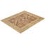 Tapis unique en laine noué à la main éclectique Goldbach - brun / beige / bleu, 8 pi 1 po x 9 pi 8 po Goldbach