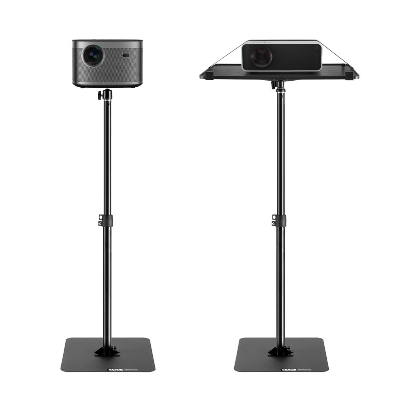 Projector Stand Projector Floor Stand Adjustable Height from 30.3 to 63.4"