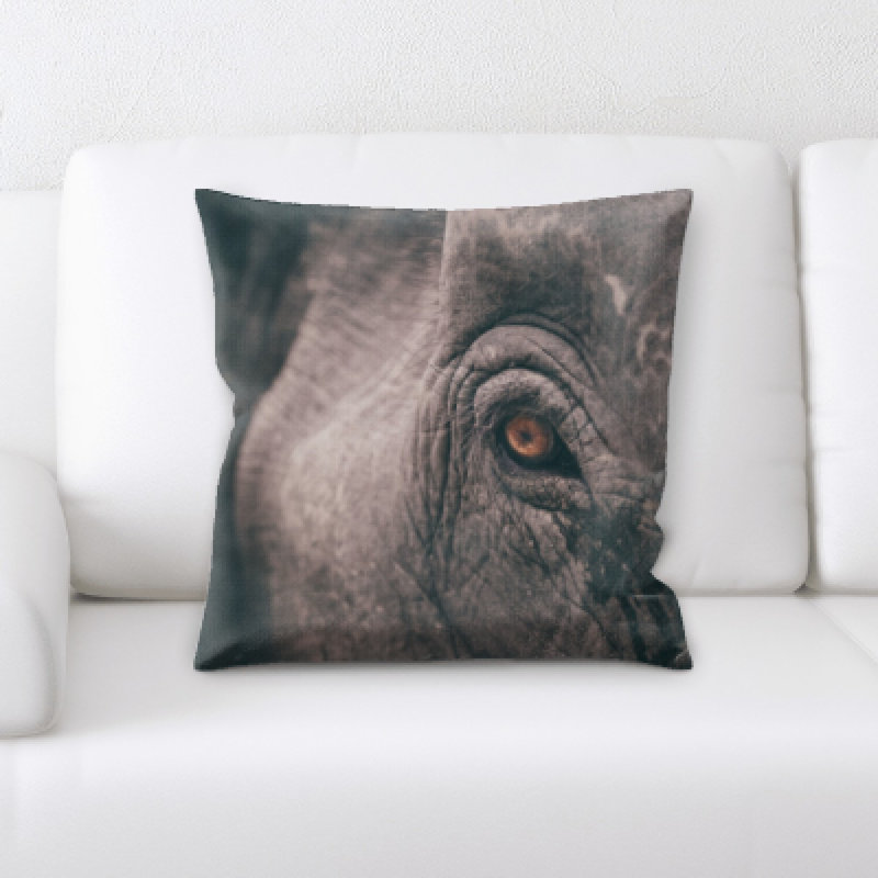 Microsuede Throw Pillow