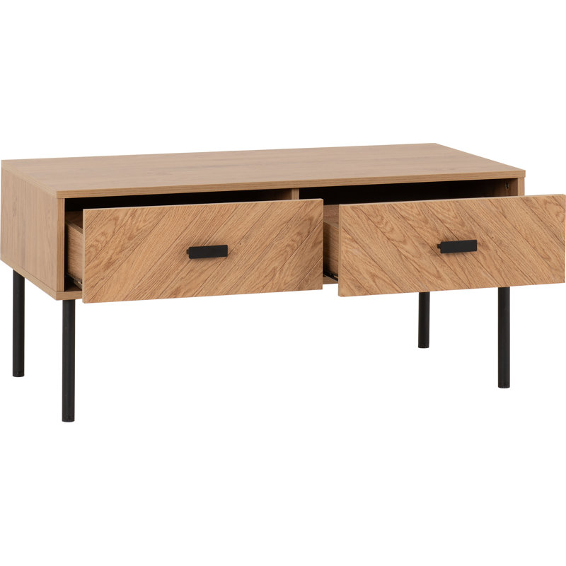 Nicko Four Leg Coffee Table with Storage