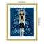 Disco Nutcracker I by Wood Framed Wall Art Print-1818854838
