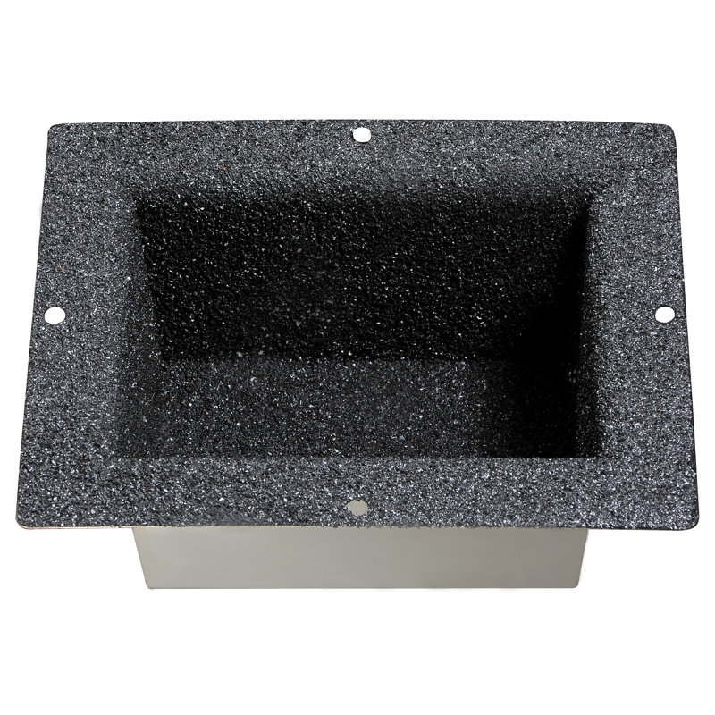 Stainless Steel Shower Niche with Sand Coating Bathroom Niche Shelf, 9.38" H x 7.38" W x 3.88" D