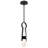 Ezra 1 - Light Black LED Single Pendant