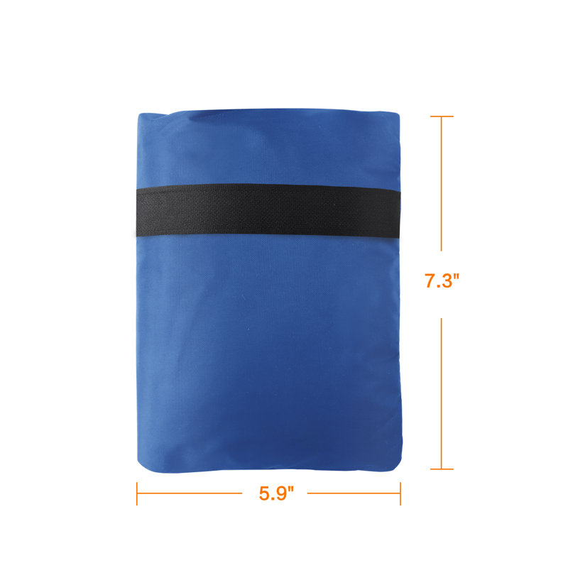 Outdoor Faucet Cover Insulation Snow And Frost Proof 5.9 Inch*7.3 Inch 2 Packes, Blue