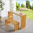 Versatile Dining Bench And Table Set For Various Spaces And Styles