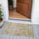 Machine Washable Indoor/Outdoor Xhevrie Gold Rug