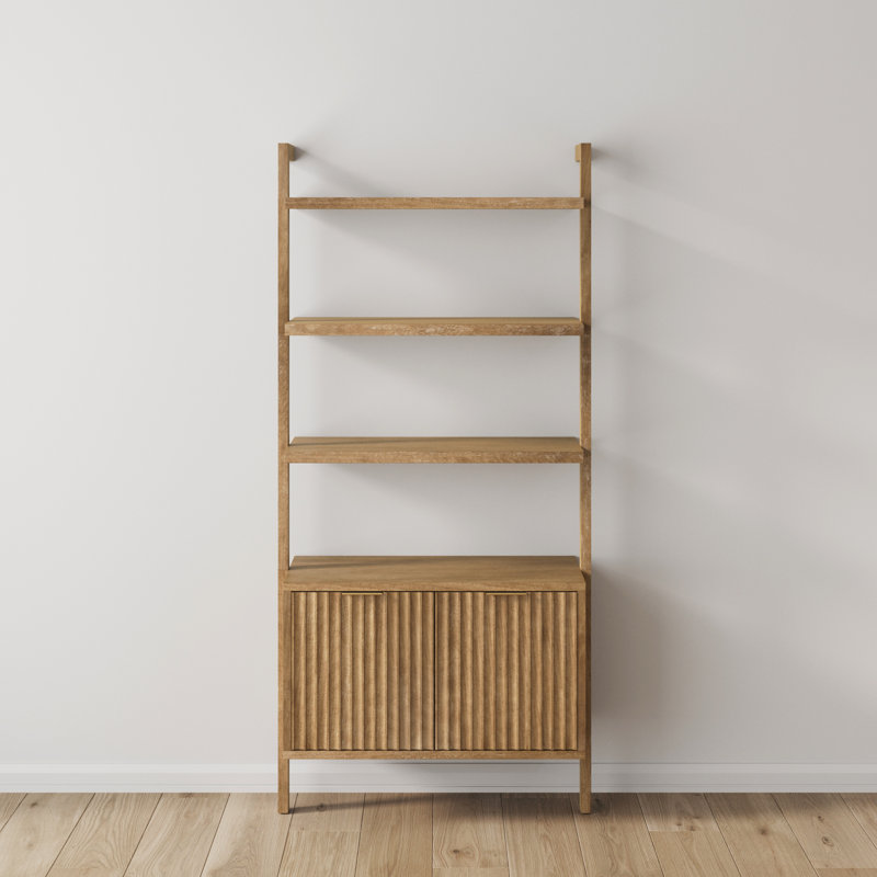Storage Bookcase, Dark Brown