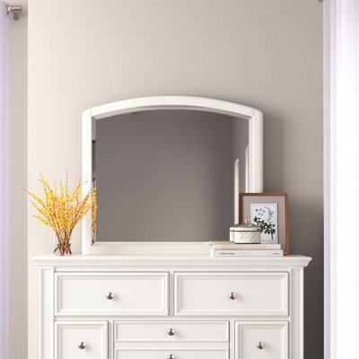Aireon Wood Flat Wall Mirror