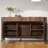 Modern Nut-Brown Solid Manufactured Wood Sideboard