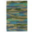 Flatweave Wool Ikat Area Rug in Multi