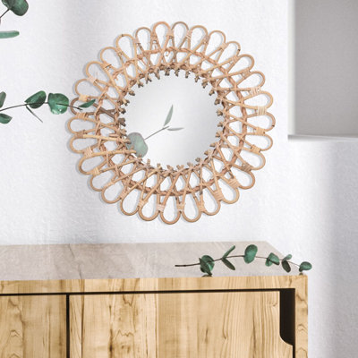 Miroir mural suspendu