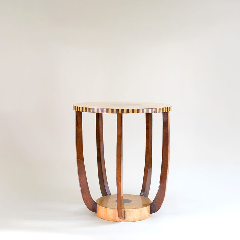 Hecuba Floor Shelf End Table