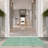 Metcalfe Geometric Green Indoor/Outdoor Area Rug-816647254