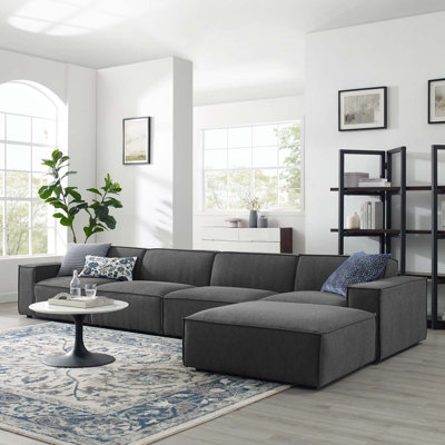 Restore 164" Wide Right Hand Facing Corner Sectional with Ottoman
