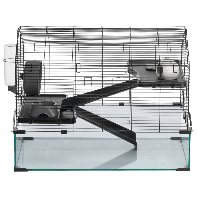 Maison pour petits animaux en cage