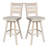 Kinnaird Swivel Solid Wood Counter Stool-43736457