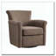 Fauteuil d'appoint pivotant en similicuir-824020339