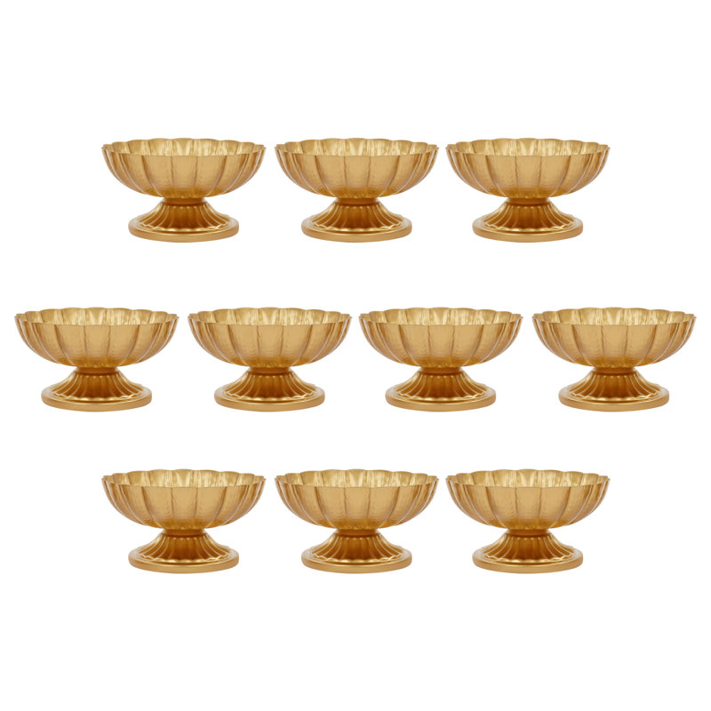 Petits vases bol pour table de mariage