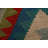 Geometric Wool Kilim Oriental Runner Rug 3x13