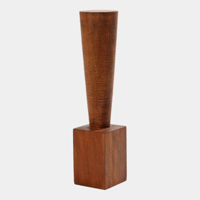 Sculpture décorative H 18 po x l 4 po x P 4 po Chapon Rivoli