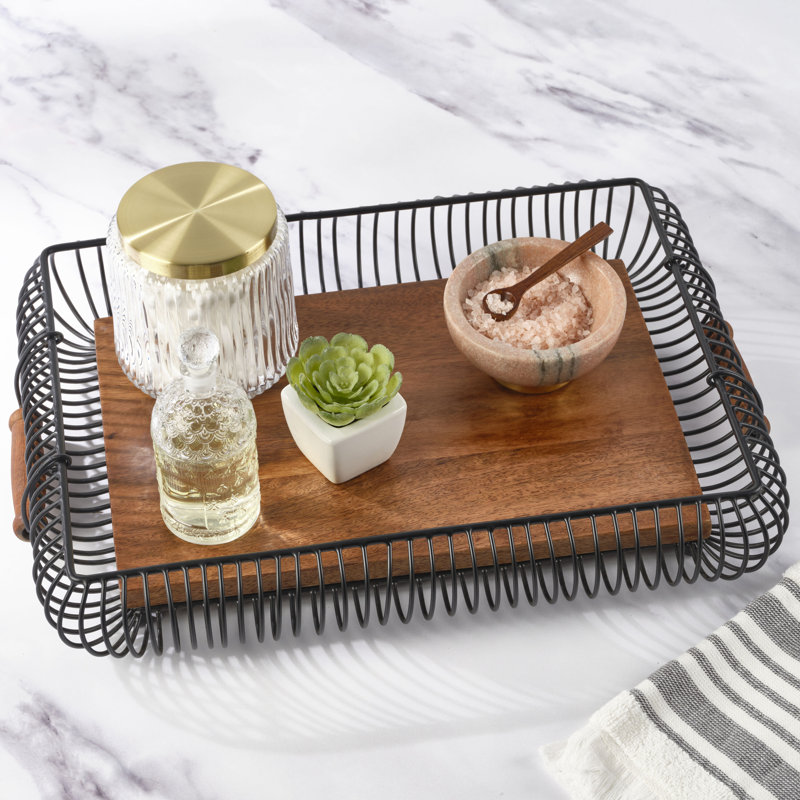 Gourmet Basics by Mikasa Westfield Rectangular Basket